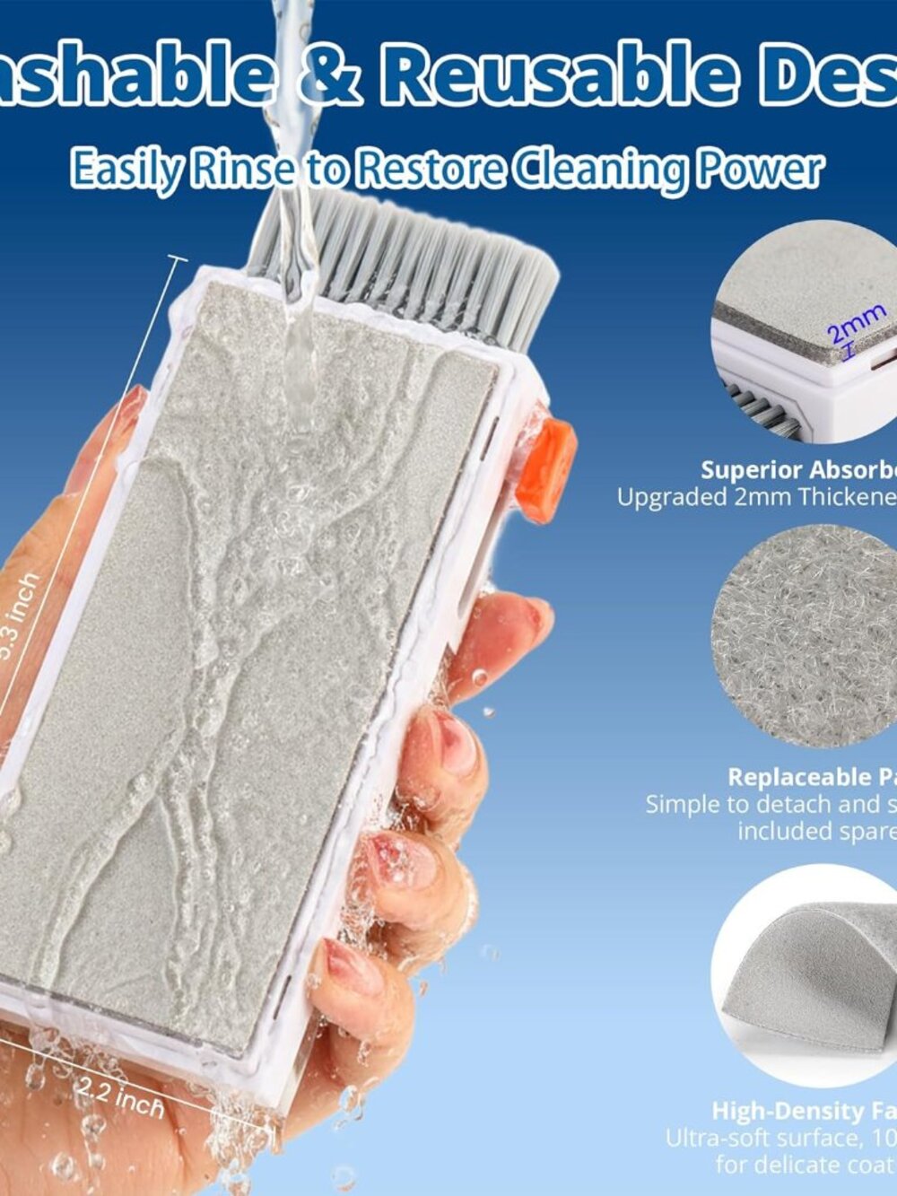 Upgraded Keyboard Cleaning Kit, 13-in-1 Electronics Cleaner Tool with Dust Clean - Picture 8 of 9